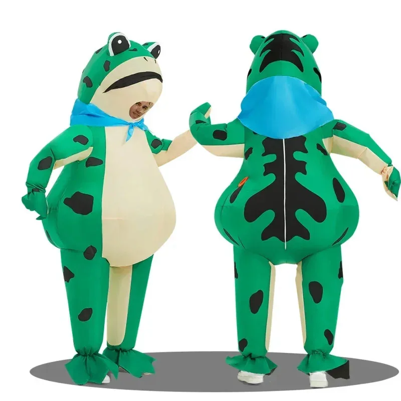 

Bear House AA simbok frog inflatable costume funny animal modeling Halloween role-playing decorations for Ki new 2025 wkd001