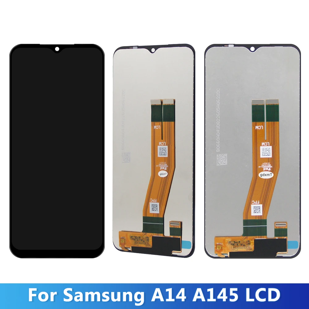 6.6'' A14 4G For Samsung Galaxy A14 4G A145F A145M A145P A145R LCD Display Touch Screen Digitizer Assembly Replacement