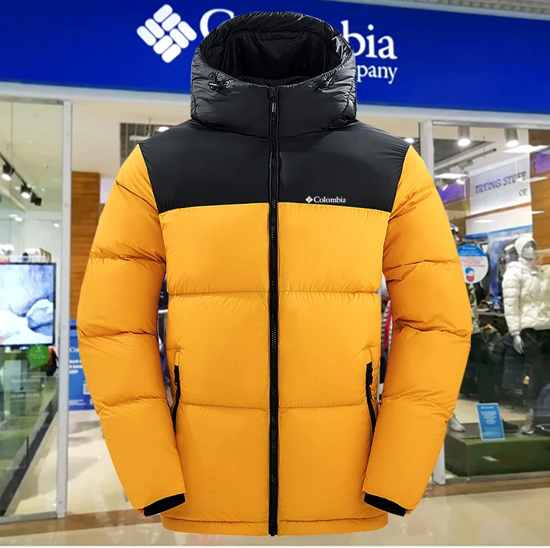 

Men's Casual Thiened down Jaet Bule Windproof Waterproof Warm White Du down Casual down Jaet