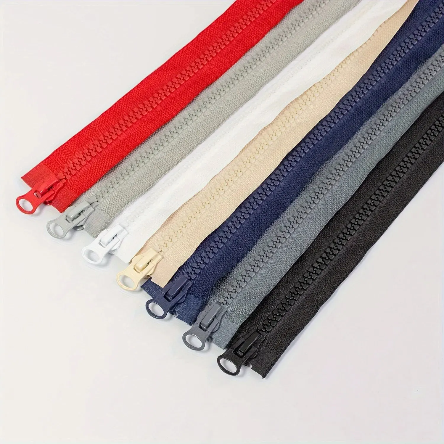 (5PCS)8# Resin Zipp…