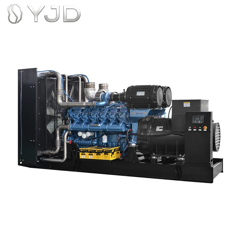 50Hz Three Phase Large Power Plant 3000kw Wei-chai Baudou-in Genset 3MW diesel Genset 16M55D3600E310