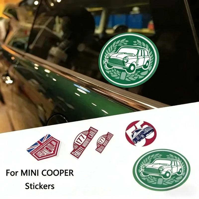 Car sticker modified label For Mini For Cooper sticker S JCW For R55 R56 R60 R61 F54 F55 F56 F60 CountrymanAccessoriesdecoration