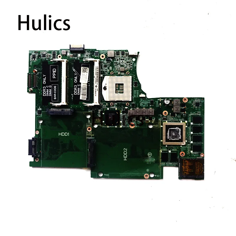 Hulics USED CN-0YW4W5 0YW4W5 YW4W5 Mainboard For Dell XPS L702X L701X Laptop Motherboard DAGM7MB1AE1 HM67 GT555M GPU 