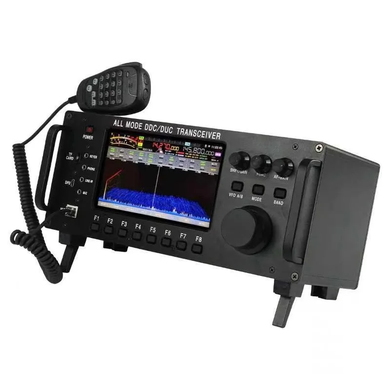 20W 0-750MHz Wolf All Mode DDC/DUC Transceiver Mobile Radio LF/HF/6M/VHF/UHF Transceiver for UA3REO with WIFI