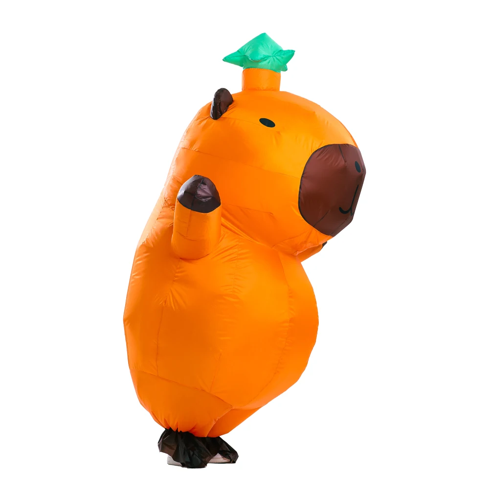 كابيبالا نفخ زي التميمة موكب الكبار شخصية تأثيري الحيوان عيد ميلاد هالوين حفلة الحدث نفخ مجموعة #5