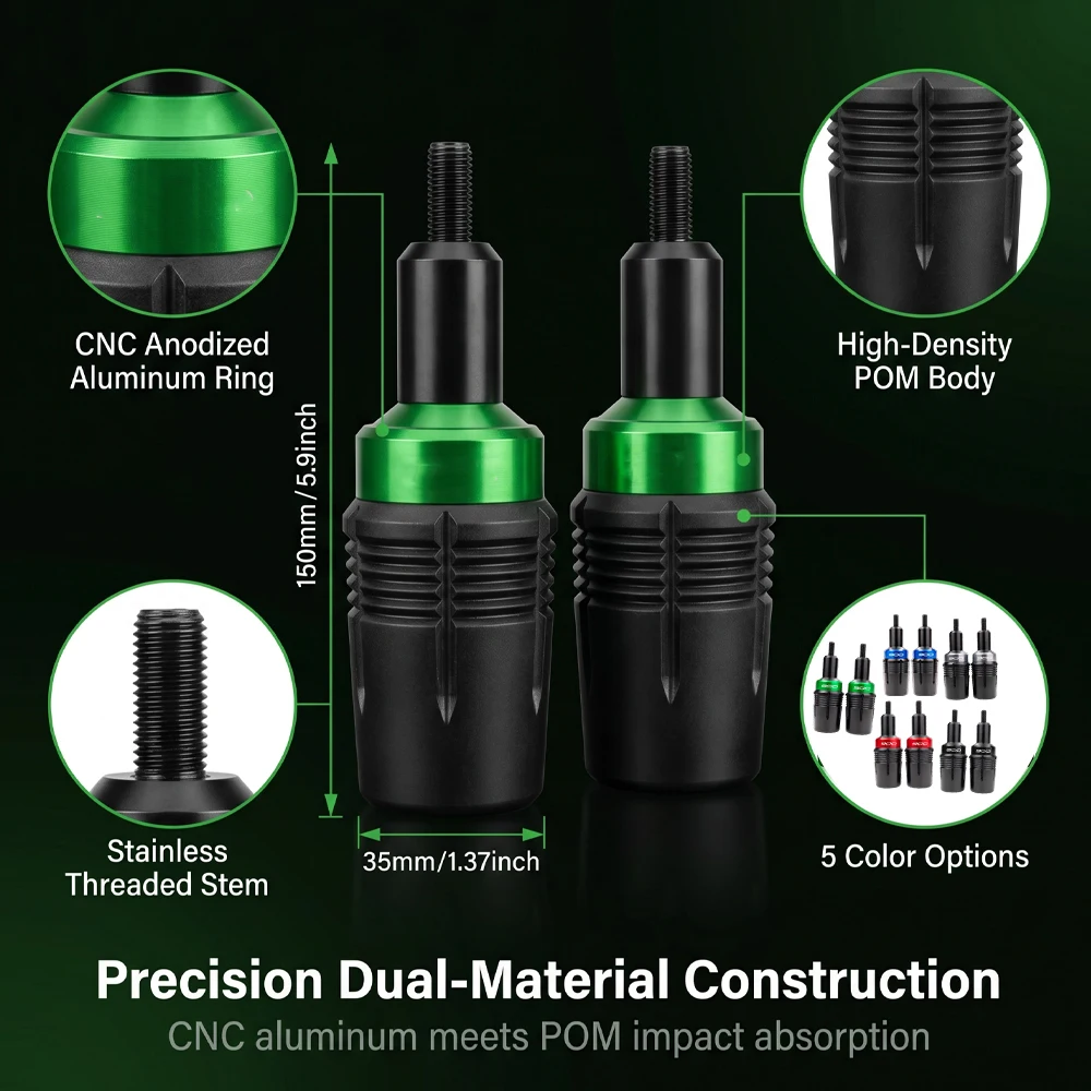 

FOR KAWASAKI Z 900 RS SE 2017-2025 Motorcycle Frame Sliders Crash Protector Falling Protection Z900 Z-900 Z900RS Z900SE