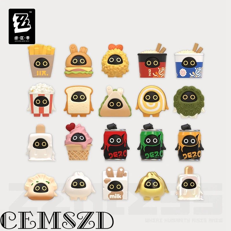 [Genuine] Game Zenless Zone Zero BANGBOO KINGDOM Cosplay Q.Ver Desktop Collectible Ornament Anime and Cartoon Accessories Gifts