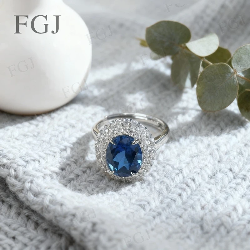 100% 925 Sterling Silver Custom Ring Ruby Zambia Sapphire Padparadscha VVS1 Sparkling Jewelry For Christmas Wedding Gifts Charms