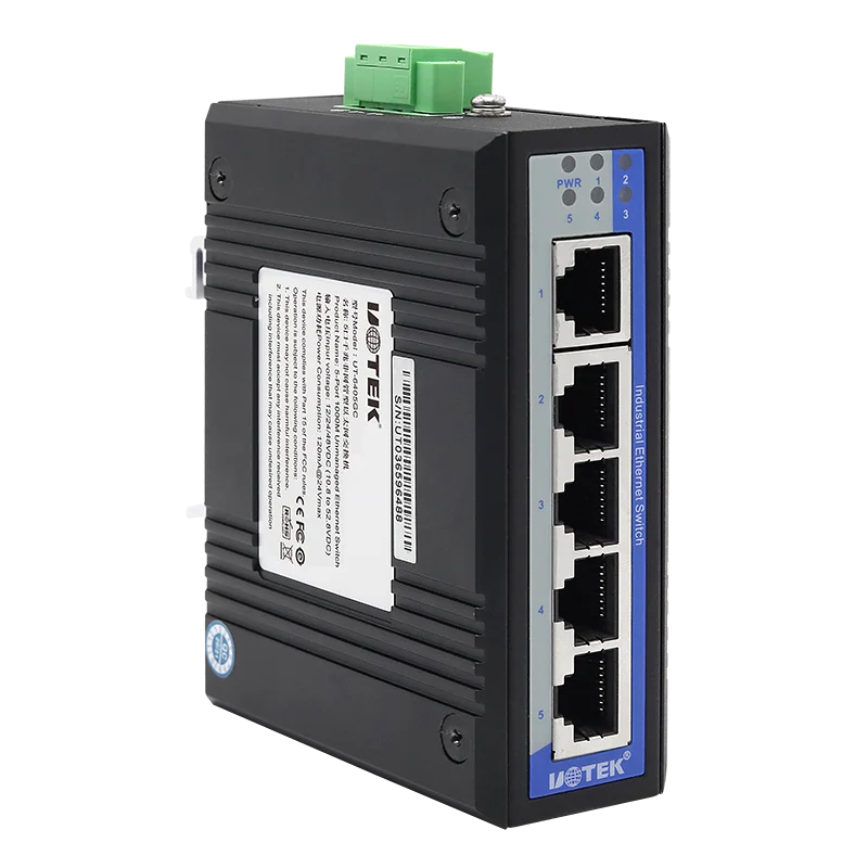 جيجابت 5-Port محول إيثرنت غير مُدار مزدوج كامل ونصف مزدوج تلقائي 10/100/1000 ميجابت في الثانية MDI/MDI-X #1