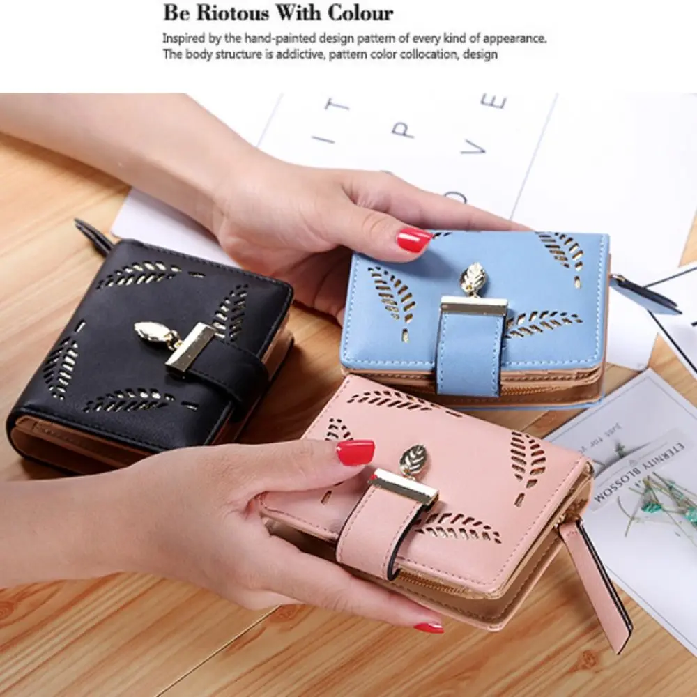 جديد بو الجلود المرأة محفظة طويلة غلق بمشبك تصميم سعة كبيرة محفظة نسائية للعملات المعدنية حافظة للبطاقات النساء الفتيات