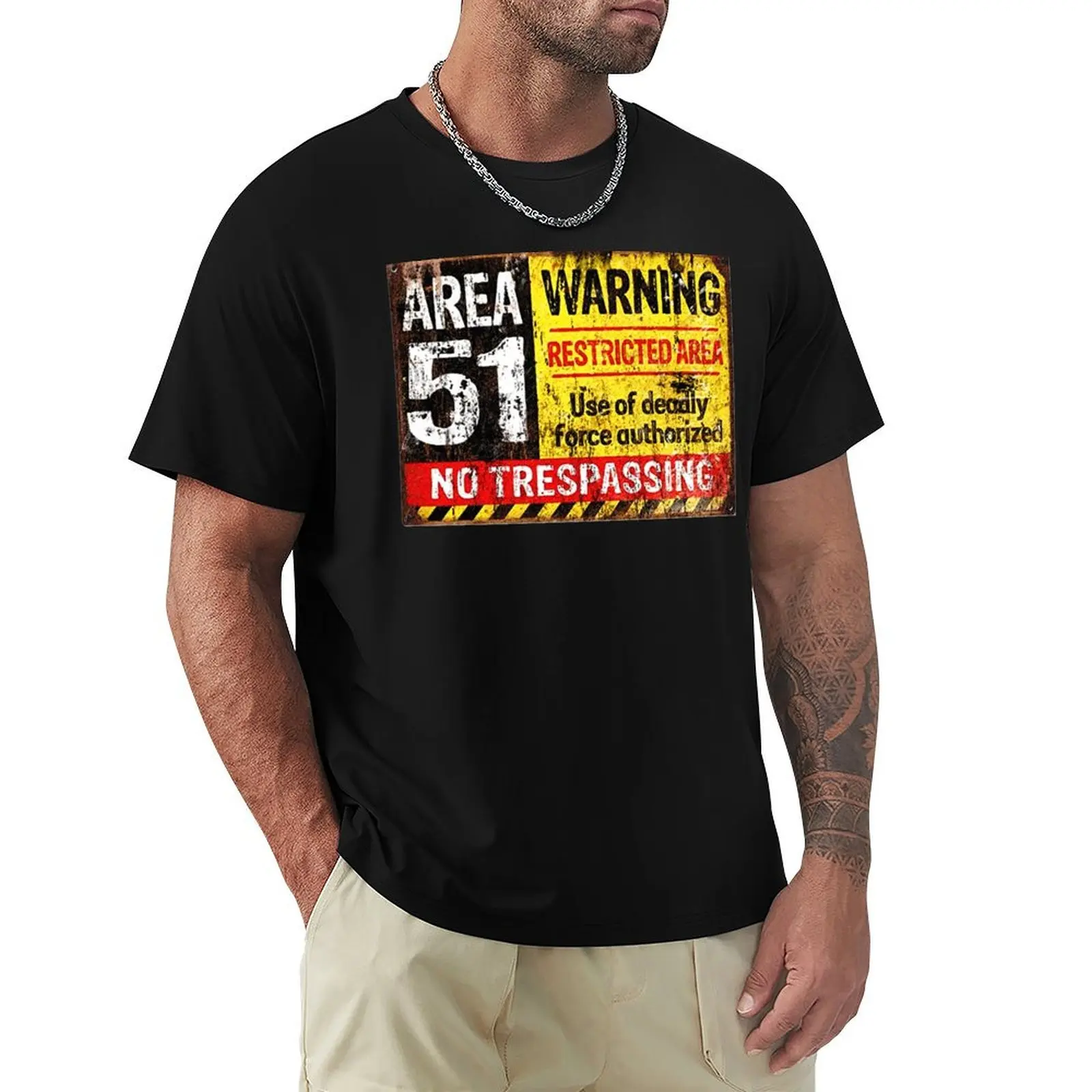 

AREA 51 T-Shirt croswit shirt man shirts graphic tees blanks oversized t shirt designer t shirt men