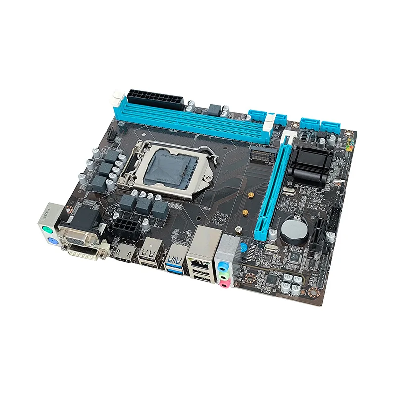 H110 DDR3 Desktop Motherboard, 1151 Socket, Compatible with 6th 7th 8th Gen I3 I5 I7, ASUS Compatible