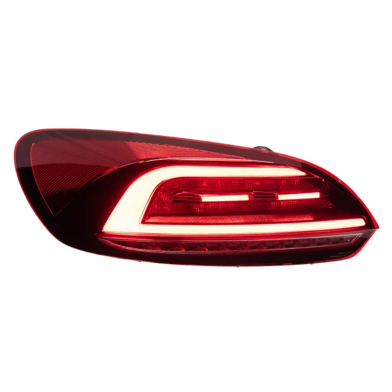 

￼ Suitable for 09-17 Volkswagen Scirocco R Tail Assembly Modified LED Driving Brake Light Flowing Turn