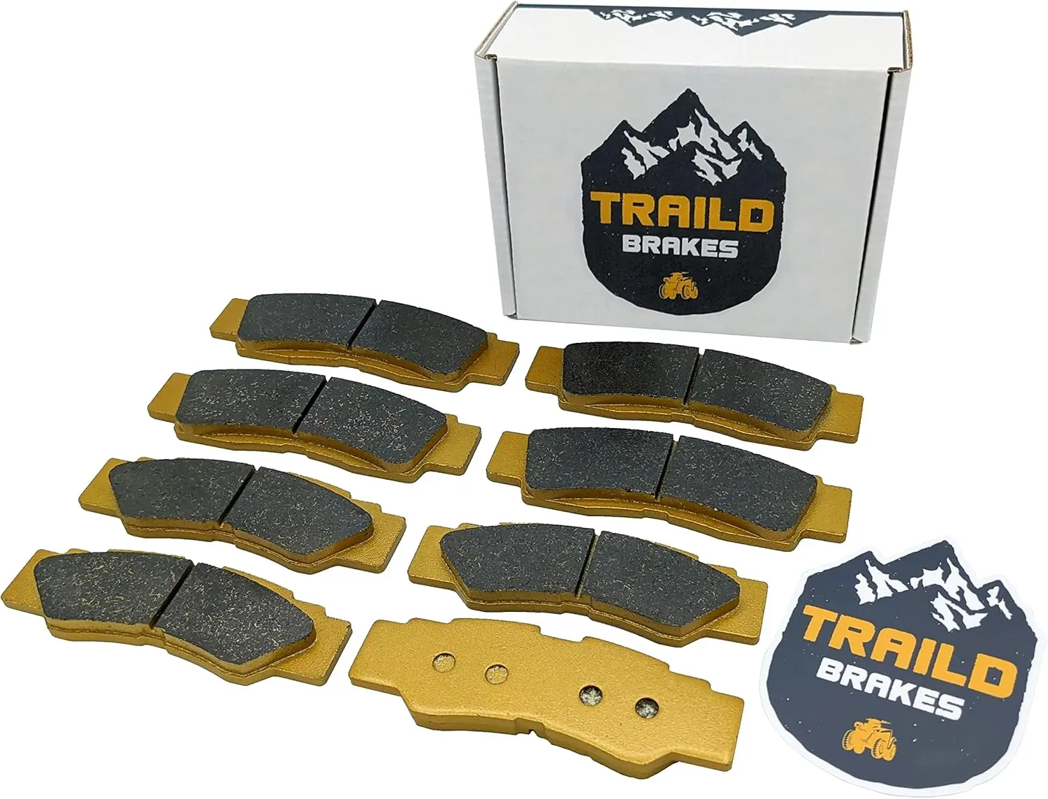 

Комплект керамических тормозных колодок для Yamaha YXZ1000R SS XTR 2016-2025 спереди и сзади с стояночным тормозом