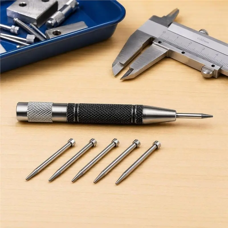 B50C Center Punch Center Punch For Metal For Metal, Wood, Plastic, Glass