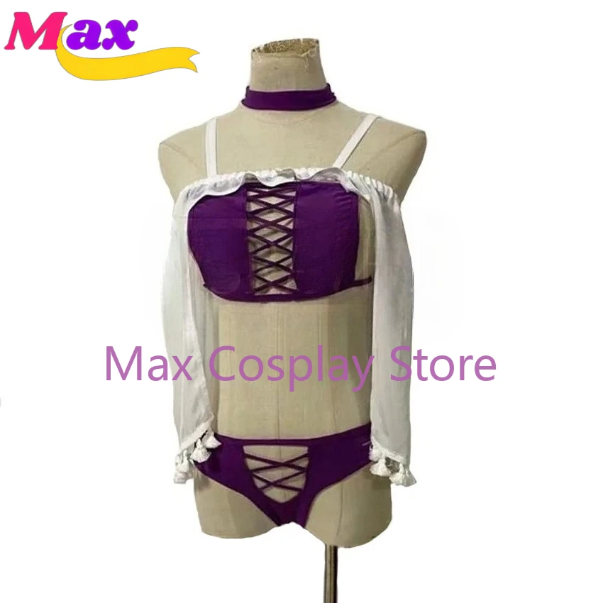 

Max Cos Game Azur Lane USS Reno Swimsuit Cosplay Costume Halloween Christmas Party Uniform Custom Made Any Size