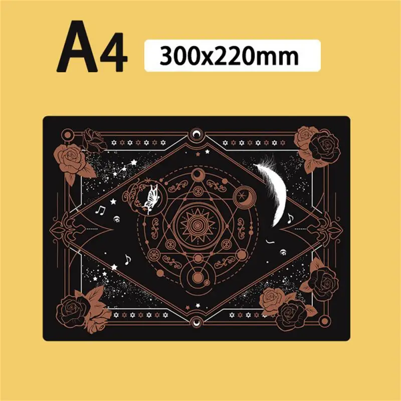 Durable A3 / A4 / A5 Multifunctional Cutting Mat  Handicraft Art Engraving Board Paper Carving Pad High Elasticity Toughness