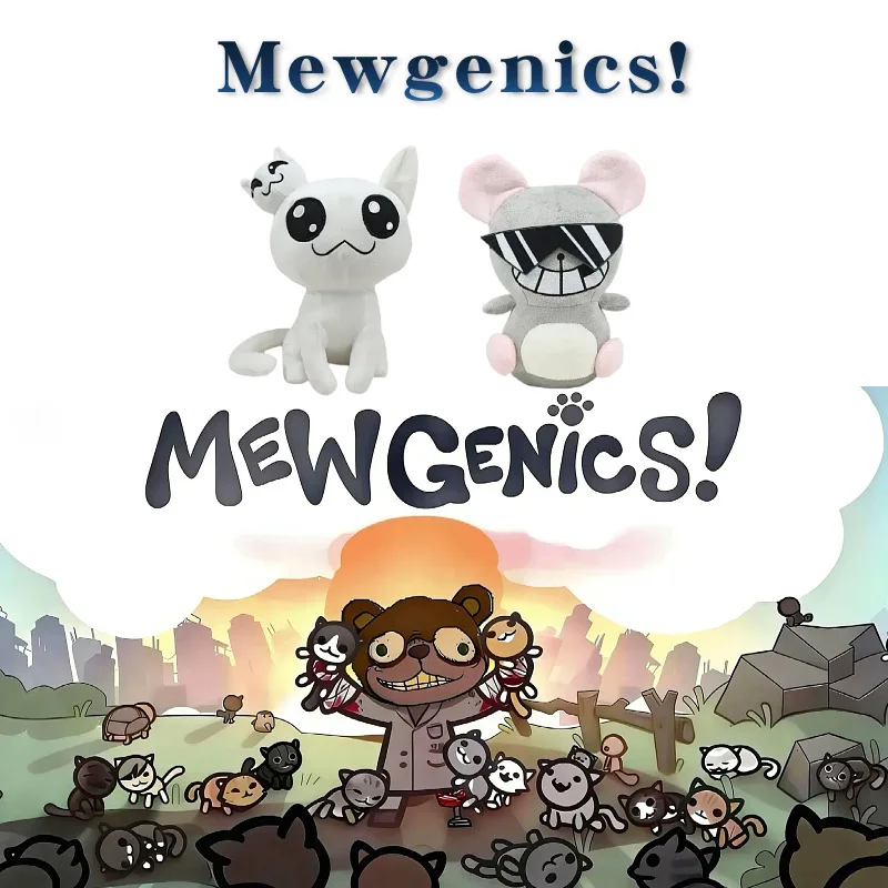 Kawaii Mewgenics Game Peripherals Mewgenics Stacy Plush Toys Mewgenics Game Peripheral Dolls Game Fans Kids Birthday Gift