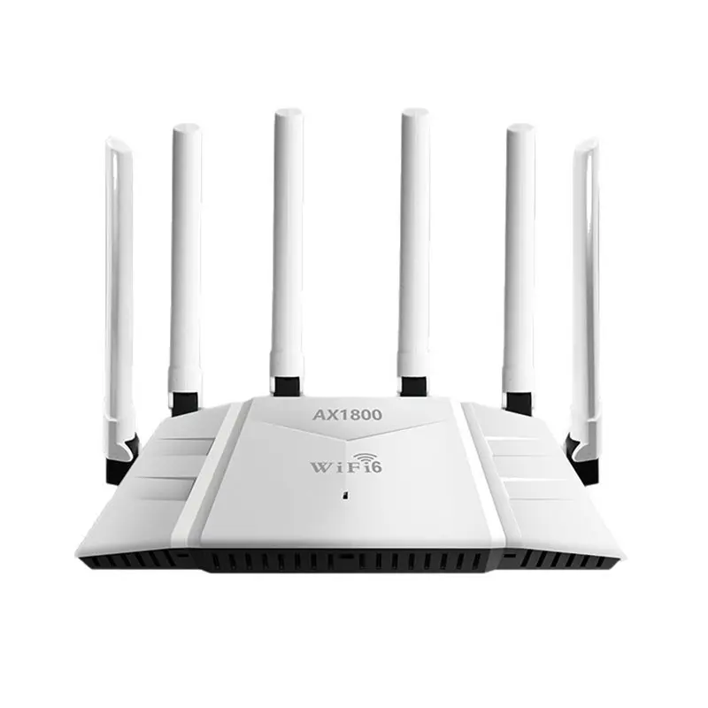 Exquisite-AX1800 Wifi 6 Dual-Band Router 1800Mbps IEEE 802.11A/B/G/N/Ac/Ax Gigabit Wide Signal Range WAN Network Access Point
