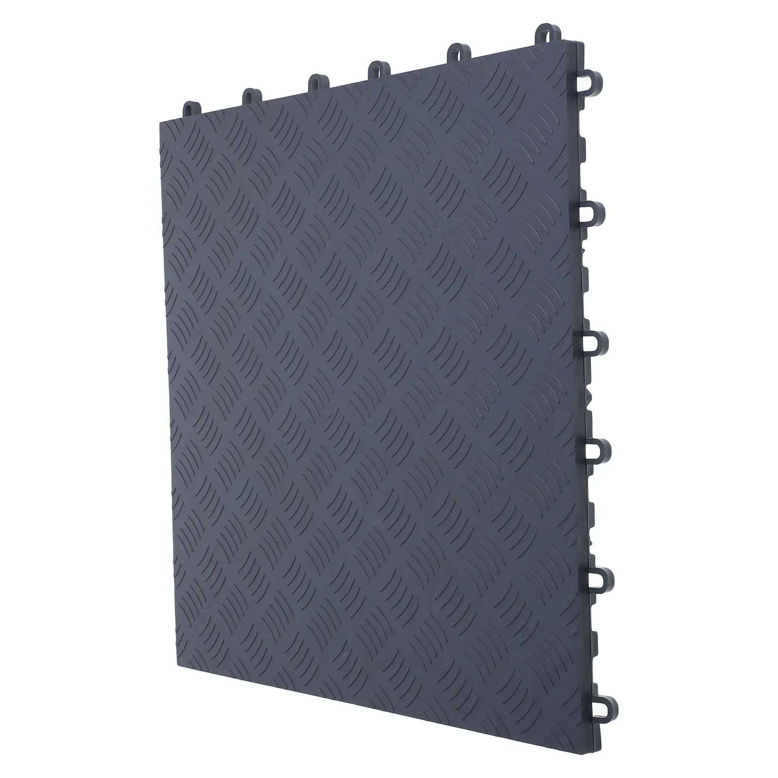 Engrossado intertravamento antiderrapante telhas de piso de garagem painel de grade de plástico durável para casa ginásio ao ar livre deck resistente a manchas de óleo