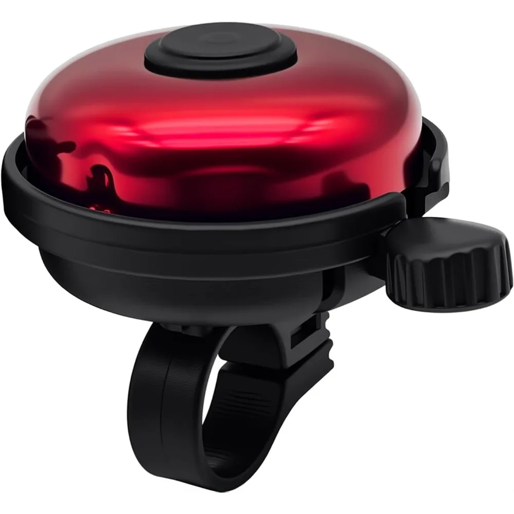 

Classic Aluminum Bike Bell Loud Crisp Sound for Adults Mountain Road Commuter Bikes Safety Accessory