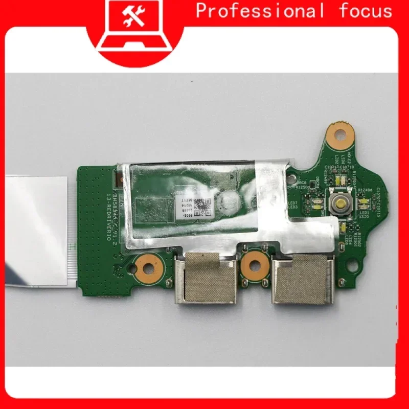 WYORESY New USB Port Power button board cable for Lenovo 53book 13s-iwl 5c50s24963