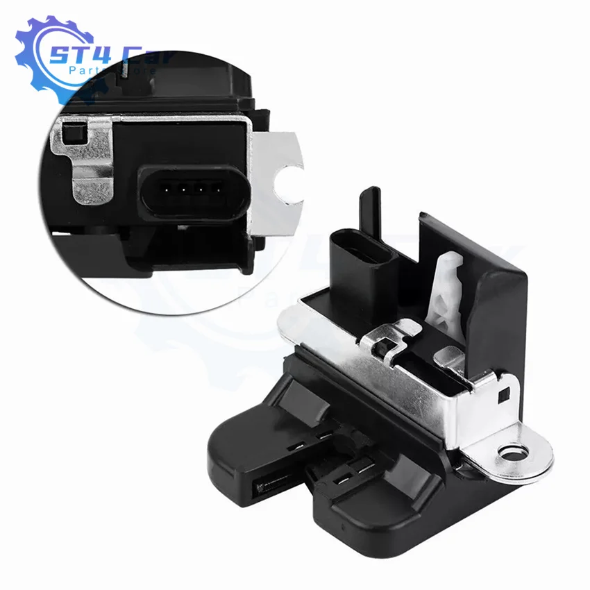 

5K0827505A 4pins Rear Trunk Lid Lock Latch 1K6827505E For VW Golf MK5 MK6 GTI Seat Altea Leon MK2 2006-2012