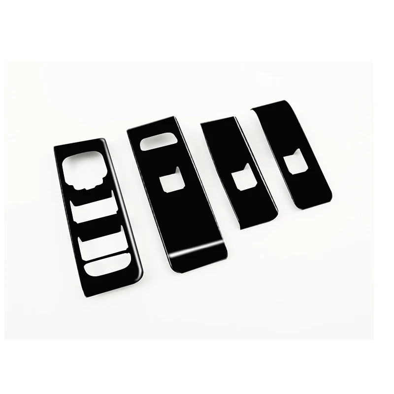 For Volvo xc40 c40 glass lift trim frame black sequin sticker car accessories for left-hand drive