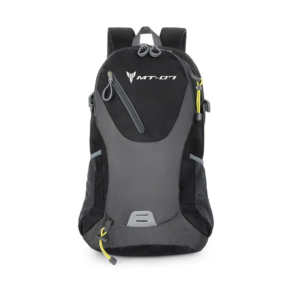 Grande Capacidade Mochila de Viagem para Homens e Mulheres, Montanhismo Bag, Outdoor Sports Acessórios, Yamaha MT-07, MT 07