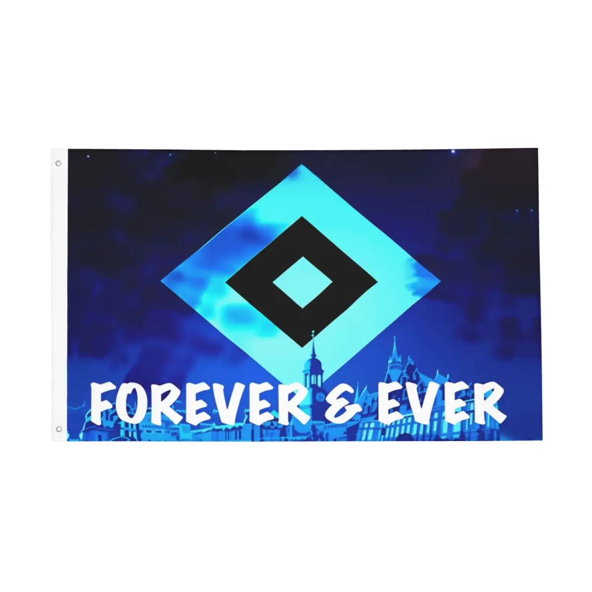 Forever HSV Hamburger Sportverein Flag Indoor Outdoor Banner Football Club Decoration Double Sided 60x90 90x150cm Flags