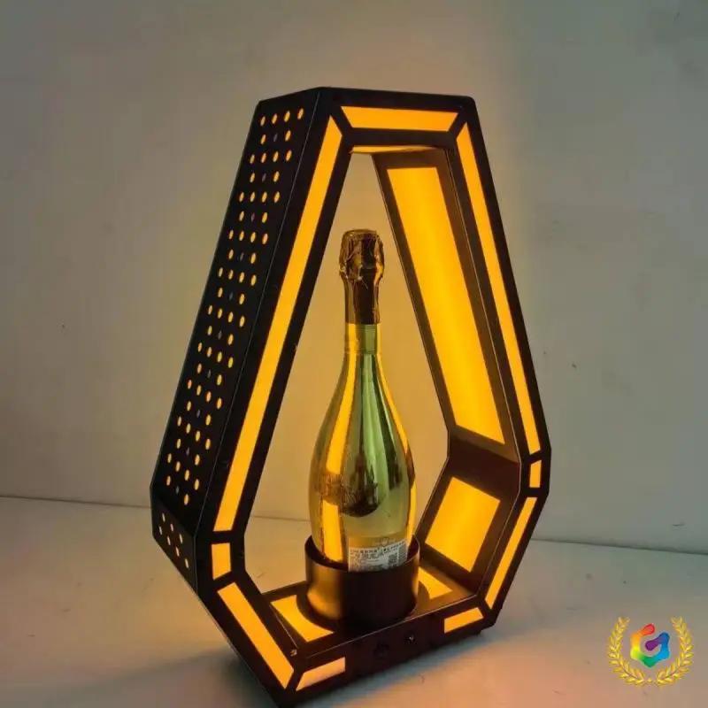 Bar KTV luminous wine stand Spade a Internet celebrity wine stand Wine display stand Champagne base