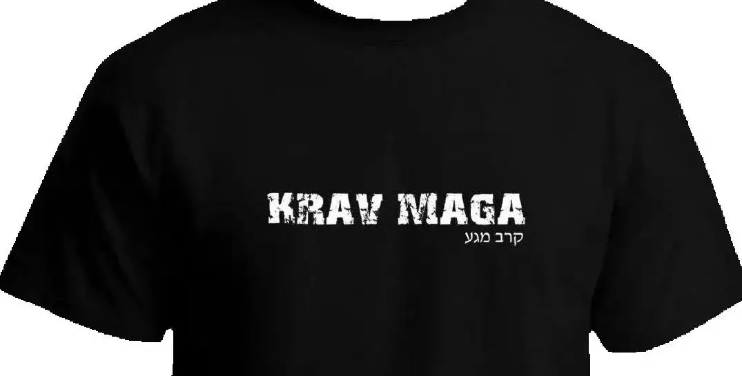 

Футболка с принтом «Израильский крав-мага» и шрифтом английского/игрудного цвета. Повседневные футболки из 100% хлопка с короткими рукавами, свободный топ S-3XL