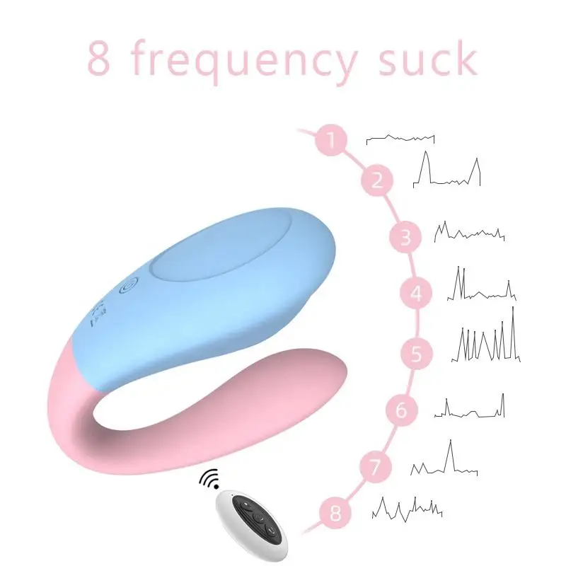 Vibrator	Wireless APP Female U Silicone Jumping Eggs Stimulator Invisible Wearable for Women Dildo Clitoris G Spot Sex Toys