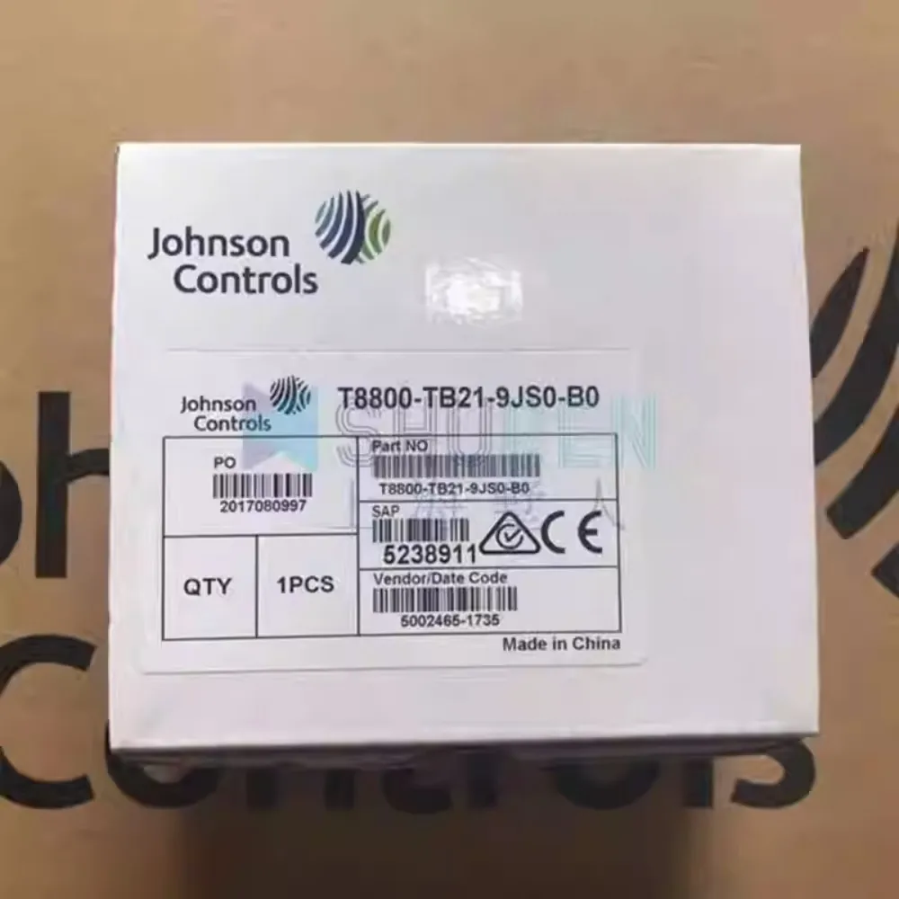 New LCD thermostat for Johnson Controls air conditioner switches and fan coils: T8800-TF20-9JS0-B0 T8800-TB21-9JS0-B0