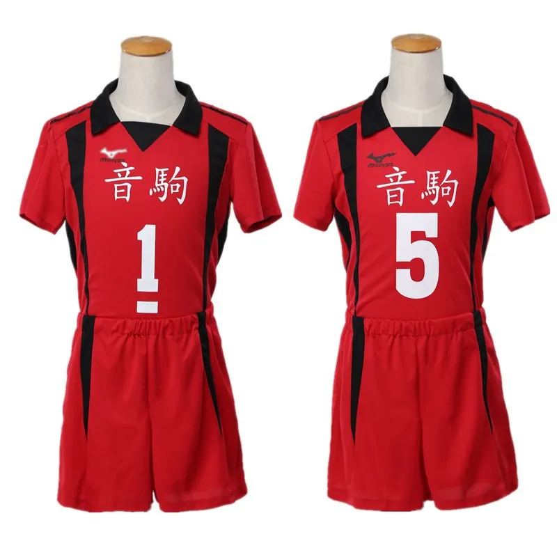 Hot Anime Haikyuu Fukurodani Bokuto Koutarou Haikyuu Mannen Cosplay Jersey No.4 No.5 Vrouwen Cosplay Kostuum Unifor