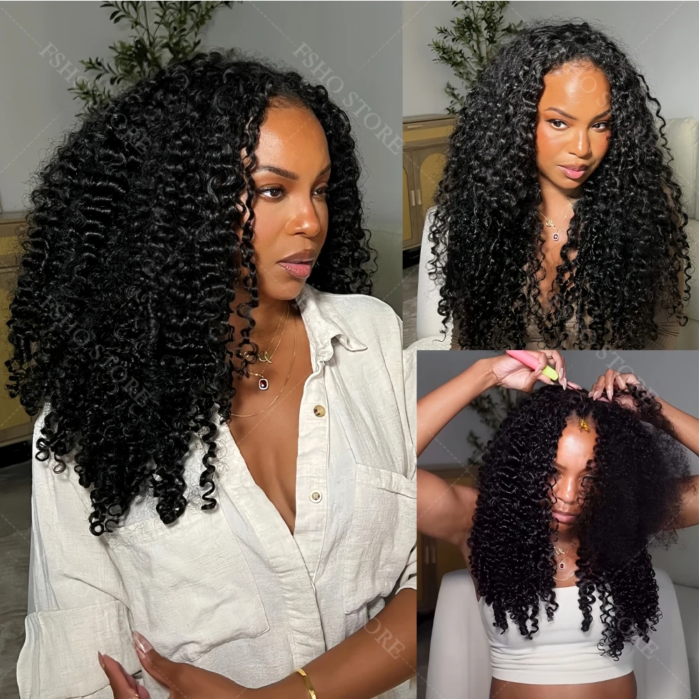 

Парик из натуральных бразильских волос: крепкие кудри, мелкие спирали, эффект перьевидных прядей, натуральный цвет, для плетения крючком