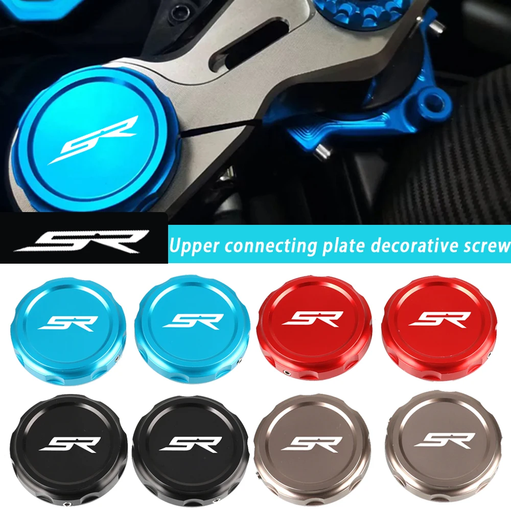 

Для CFMOTO 250SR 450SR 450SS 450SRS 2023 2024 500SR VOOM 250 CLX Верхняя соединительная пластина Декоративный винт 2025 Запчасти для мотоциклов