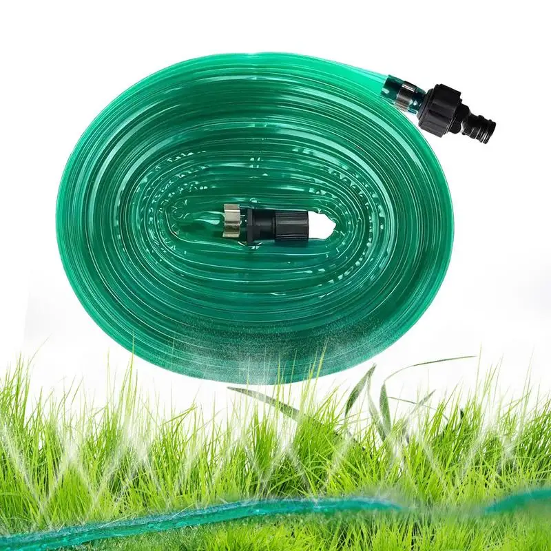 Flat PVC Garden Sprinkler Soaker Hose Healthy Plant Growth Watering Garden Hose Micrro Sprinkler Watering Soaker Hose Irrigation