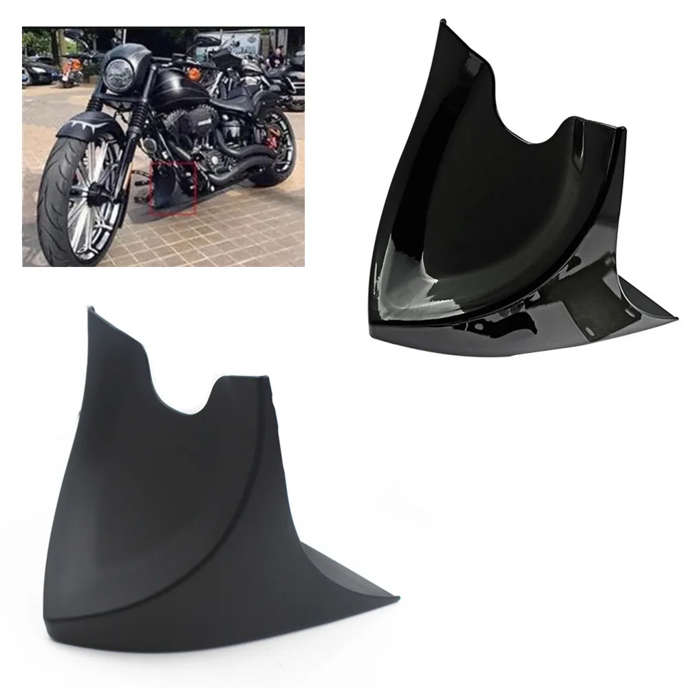 

Motorcycle Front Chin Spoiler Air Dam Fairing Cover For Harley Sportster Dyna Fatboy Softai