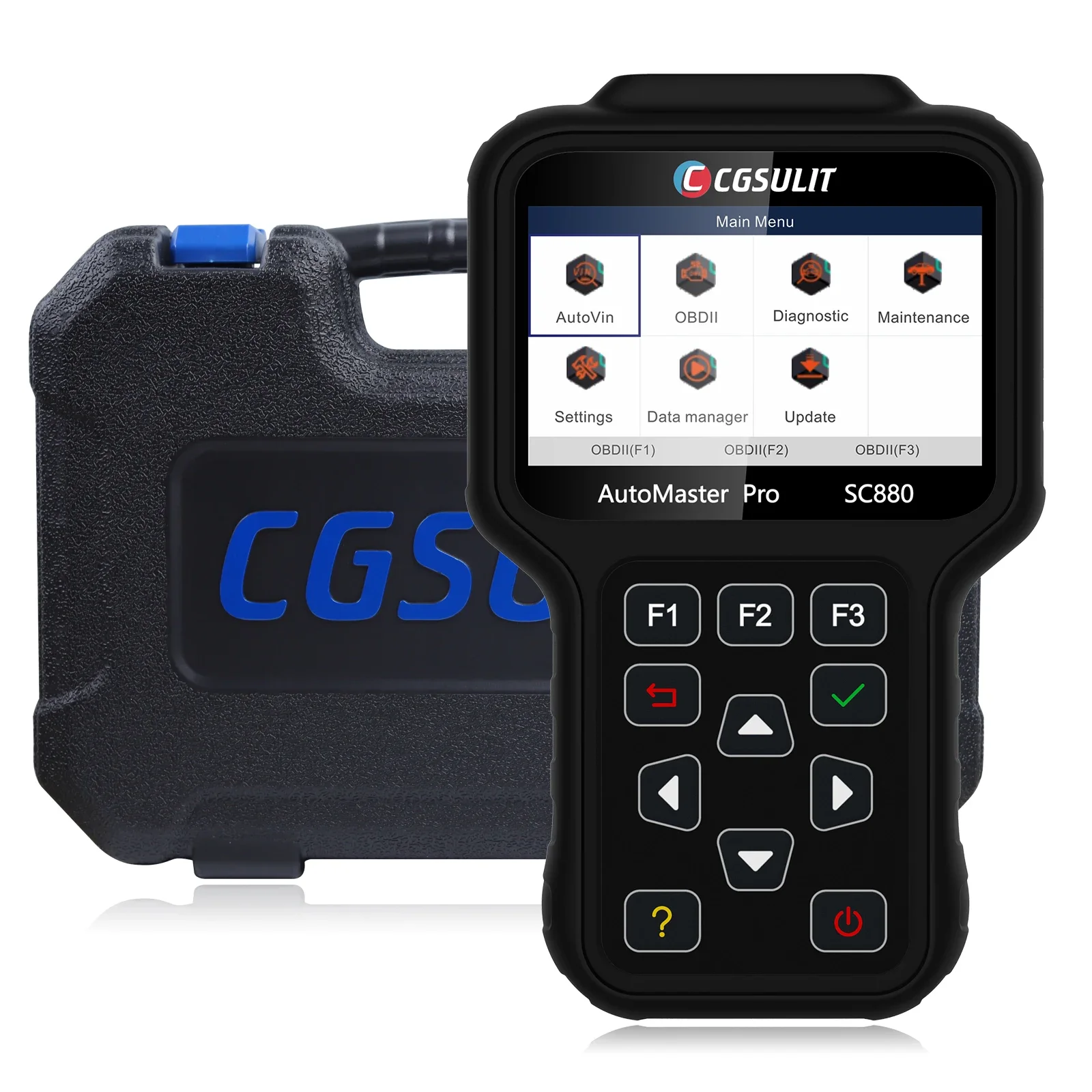 CGsulit SC880 Car Mileage Reduce Reduced Scanning Tools Automotive Diagnosis Scanner Trucks 24V Machine For Car 