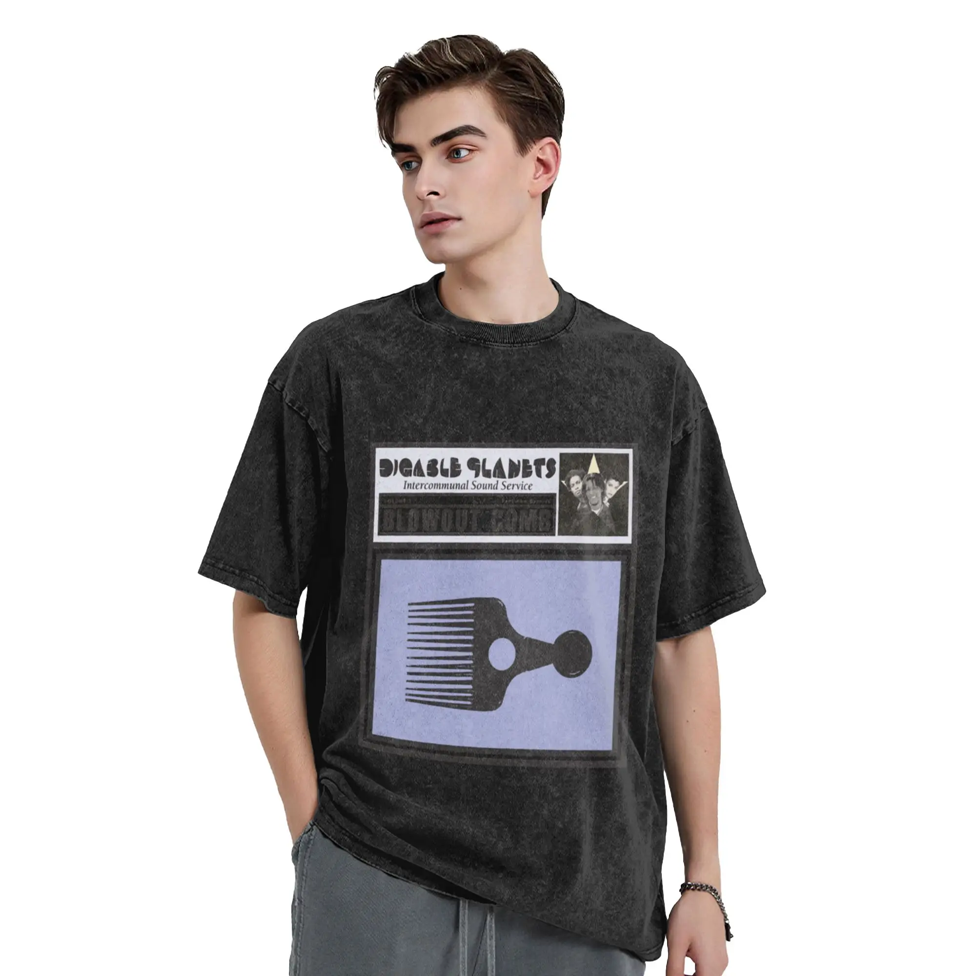 Comb Classic Comfort A T-Shirt Oversized Short Sleeve Men's Women's Cotton Tees Tops