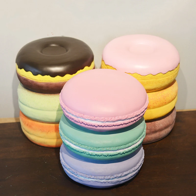 معكرون الكعك همبرغر البراز كرسي غرفة الأطفال متجر الملابس مول الزينة الحلي التصوير الدعائم #4