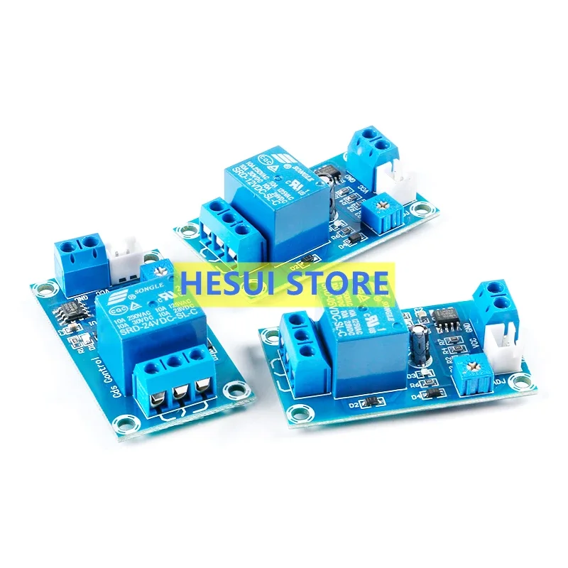 5V/12V/24V light sensitive relay module Brightness automatic control module light control relay light switch