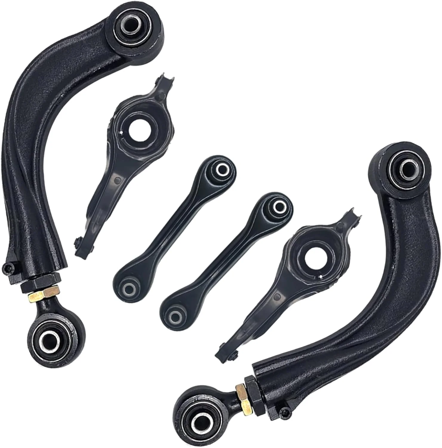 

Svenubee 6pcs Rear Lower Control Arm Kit for Ford Focus Sedan 2000-2011 K660012 30683067 BB328500A BN8B28500A BP4K28500E