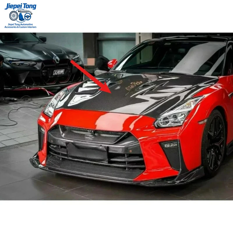 

Best-Selling FOR Nissan GTR R35 Aggressive-Styled Hood High-Quality Dry Carbon Fiber