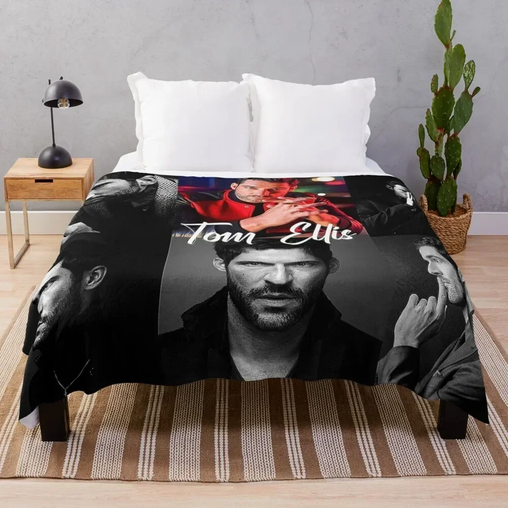 

Tom ellis Throw Blanket Thin Soft Blanket for Summer Night Sleeping