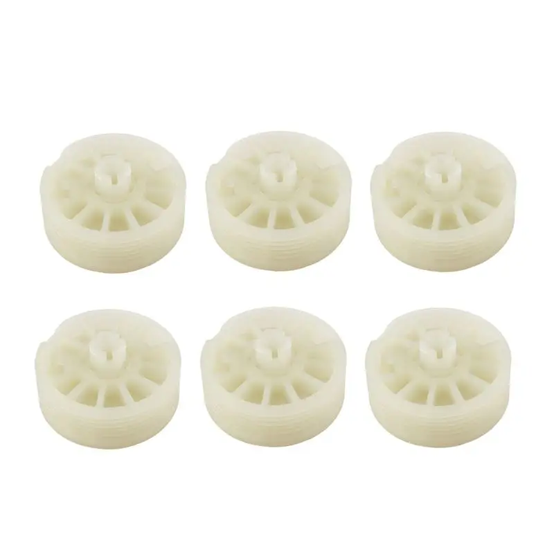 

AMEXIAOXU 6Pcs 82483-D3000FFF Plastic Window Regulator Gear Drum Spool For Tucson Kai Sportage Optima 2016-2019 82473-D30