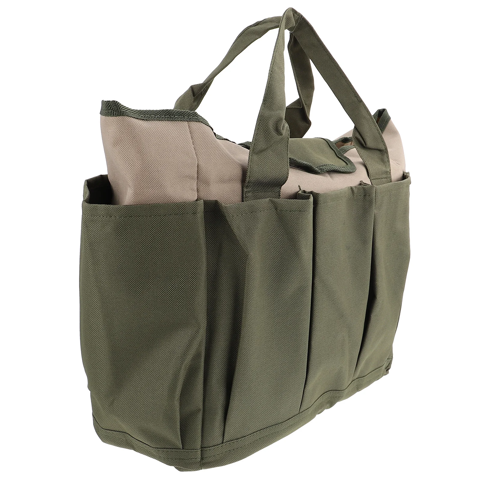 

Gardening Tool Bag Oxford Fabric Wear-Resistant Multipocket Organizer Outdoor Garden Tools Pouch Tote Holder Garden Tool Bag
