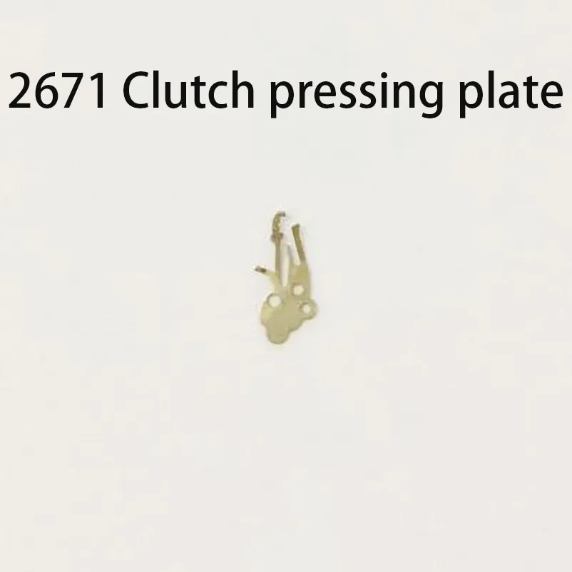 Original disassembling machine ETA2671 core drawing clutch wheel vertical wheel rod spring moving machine tablet