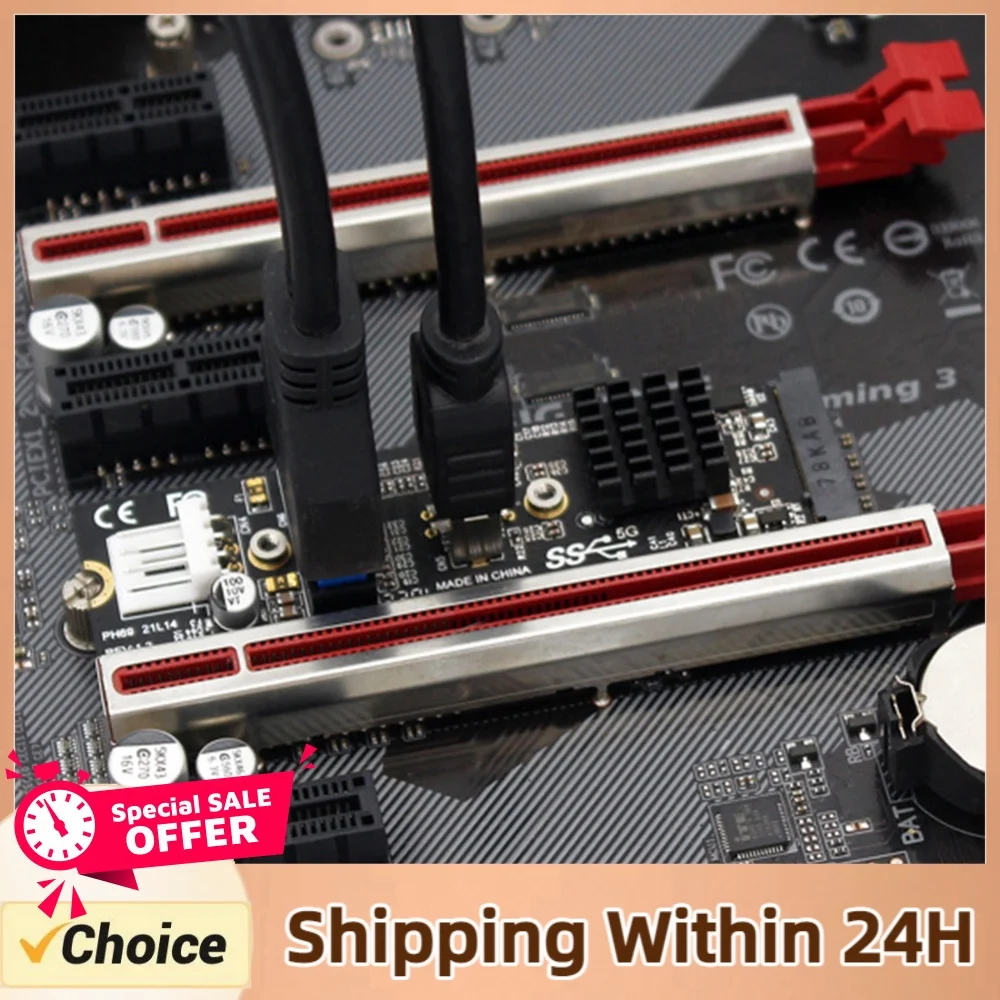 for M.2 MKey PCIe To USB 3.1 Front Expansion Board TYPE C+19/20PIN for M.2 for M Key PCIe To USB 3.1 Adapter Expansion Card 5Gb